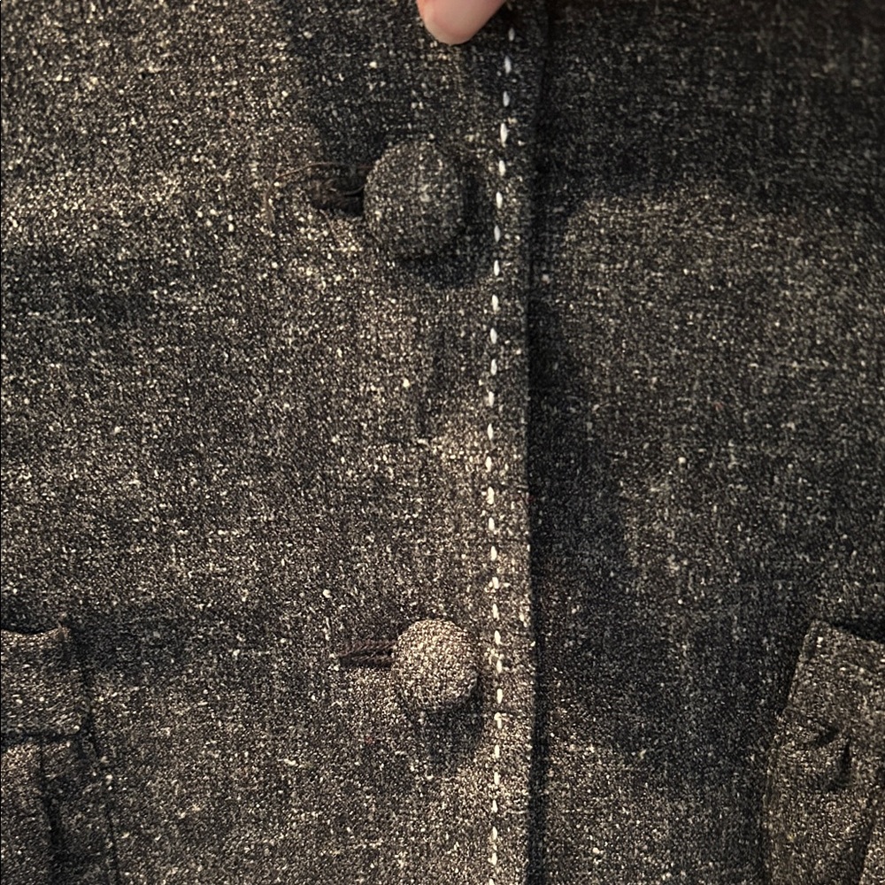 White House Black Market Dark Grey Blazer - Picture 5 of 10